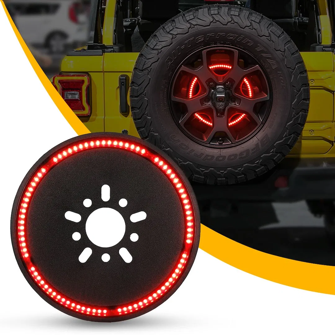 RS365JL – RACESPORT LT Spare Tire Brake Light, Wheel Mount Red Bulb LED Bulb 12 Volt DC